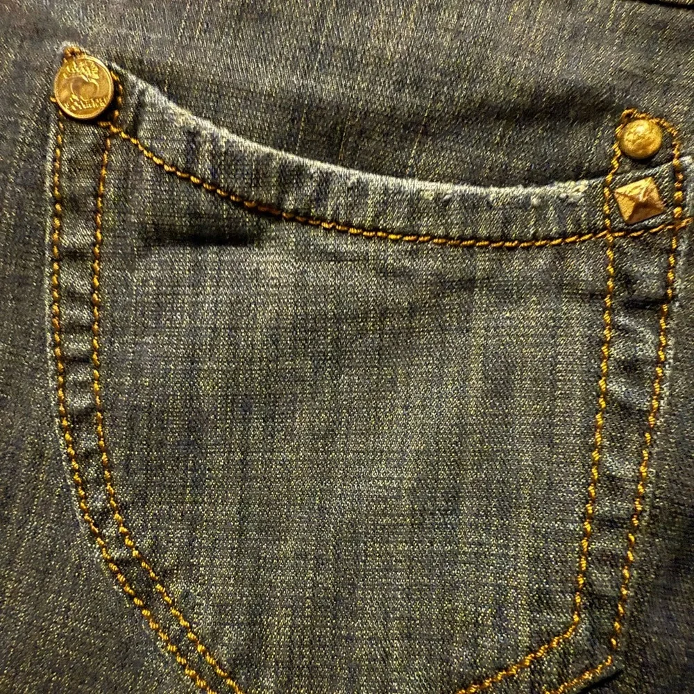 Vintage Rare Apple Bottoms Blue Jeans Classic Fit Size 11/12 - Picture 4 of 12
